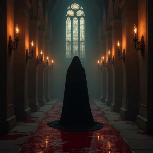 Security:
“Queen Ruby stands in her black regal attire regally i...