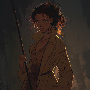 Niobe stands at 5'7" with a commanding presence. Her light brown...