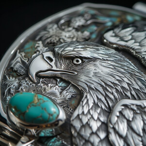 trophy buckle - a contemporary take on the traditional western t...