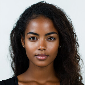 A Woman - Clean Face - Region: Dominican - Age: 22 - Looking str...