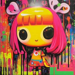 A girl --sref 9