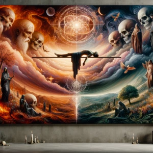 Beauty,blood and death, ultra-detailed, ultra-realistic, masterp...