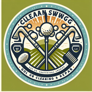 Design a simplistic and clean logo for 'Clean Swing Golf Club Cl...