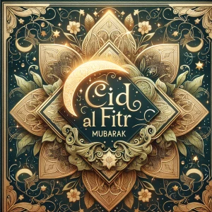Write in the post Eid Al fitr Mubarak