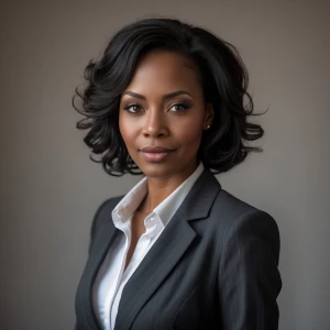 Photography, photo for resume, a business leader woman in execut...