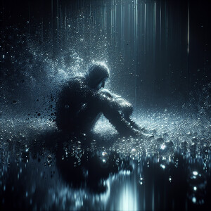 I'm drowning in the tears you left behind, 8k resolution, HDR, u...