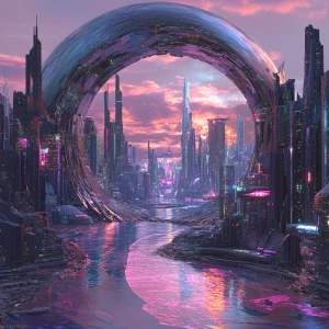 Create an 8K resolution 3D illustration depicting the Hollow Ear...