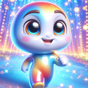 Cute new unreal character of Pixar movie