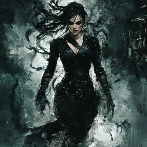 In the world where our valiant superheroine battles injustice wi...