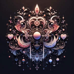 Design a magical, abstract logo for a brand called “Three Cute T...