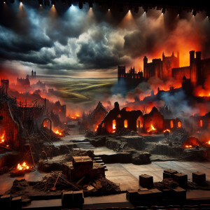 ### Prologue
**Setting: The War-Torn Lands**
- **Backdrop:** A l...