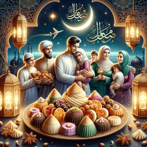 I need the best image to greet my friends of Eid adha