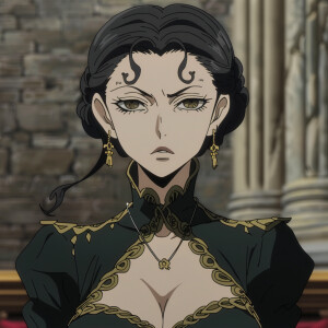 create an image of austa from black clover anime