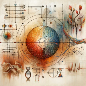 The golden ratio, Minimalist art Circuit, boards, circuitry, dia...