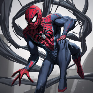 Spider-Man symbiote suit