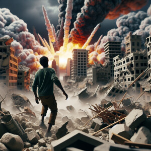 I want an astroid hitting Cape Town South Africa wiping out huma...