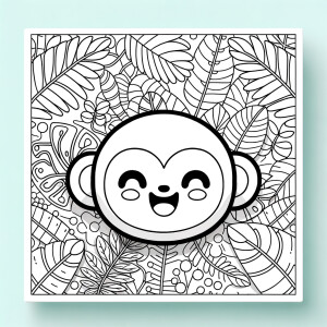 Centered on a white background is an outer space graphic art des...