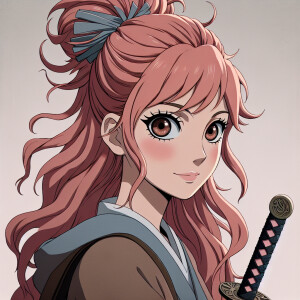 The teenage daughter of Sakura Haruno and Ichigo Kurosaki. Beaut...