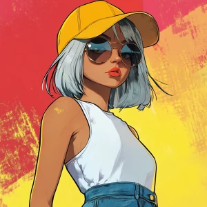 young, rebellious gta-style character. The character should have...