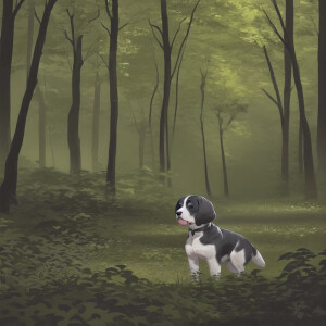 Black BMaW Beagle in F3 THE 1 Forest and in Front