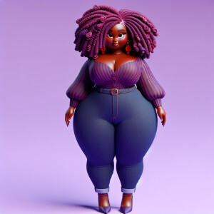 Create a high-resolution 3D image of an aesthetically pleasing,...