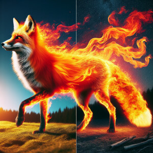 Fiery fox