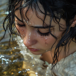 I'm drowning in the tears you left behind, 8k resolution, HDR, u...