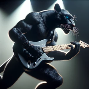 Create a photorealistic 3D 8K UHD image of an anthropomorphic Bl...