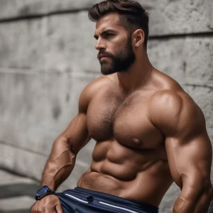 coach tiene un cuerpo musculoso y hairy and el  pene de enorme t...