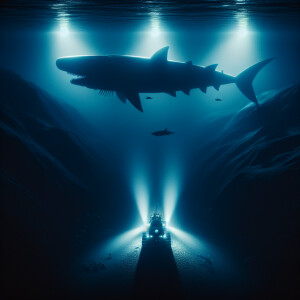 An underwater vehicle called Neptune at a depth of 5 kilometers...