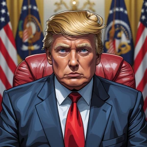 Trump as AI terminal