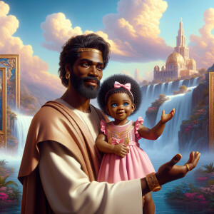 Create a 3D realistic artwork featuring the phrase 'Jesus Saves'...