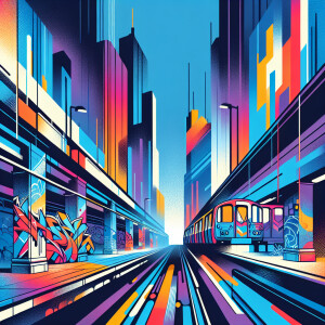 Vibrant and stylized professional graphic design flat vector art...