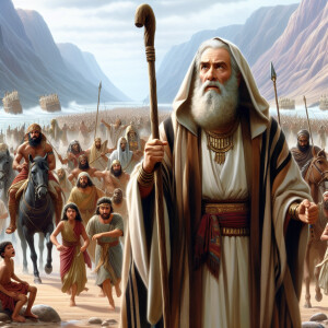 Moses and Pharaohs army at the Red Sea