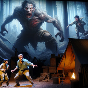 During a camping trip from hell a father battles a demon to save...