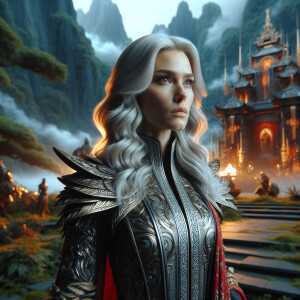 Khaleesi(from game of thrones series) ,8k resolution, HDR, maste...