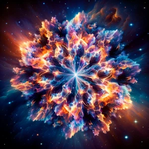 A twelve-dimensional star, with each dimension represented by a...