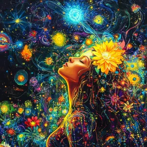 A luminous Dahlia Valentina ( fit tall supple boxum tanned Itali...