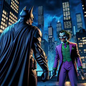 Batman versus Joker