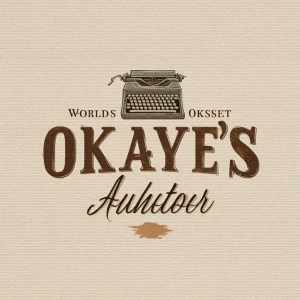 Minimalist vintage-style illustration, bold serif text reading "...