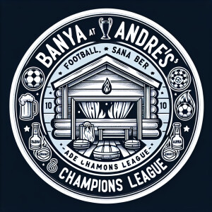 Футбол, баня, пиво, лига чемпионов
Сделай логотип сразу круглым...