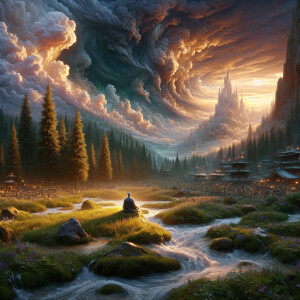 Calm in the chaos, 8k resolution, HDR, masterpiece, ultra-detail...