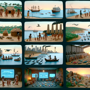 Scene 1: Introduction – Ancient Indigenous Life (40,000 years ag...