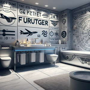 Frutiger aero core bathroom