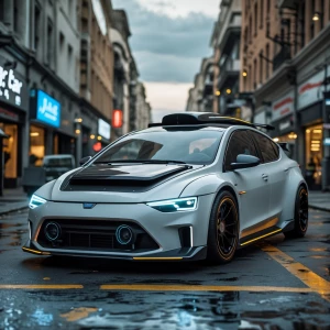 cyberpunk car