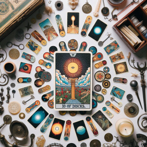 Show I the magic of this 10 of disks,now who does it bring to I