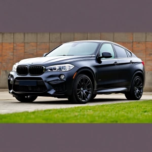 BMW X6 M Black matte