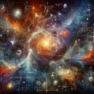 Space time, continuum, solar energy, squiggly, lines, Einstein,...