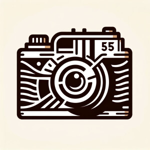 Create a logo for "SAM 12 PHOTOGRAPHY" featuring an abstract and...