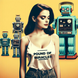 Color film photograph of stunning 25-year-old brunette woman dan...